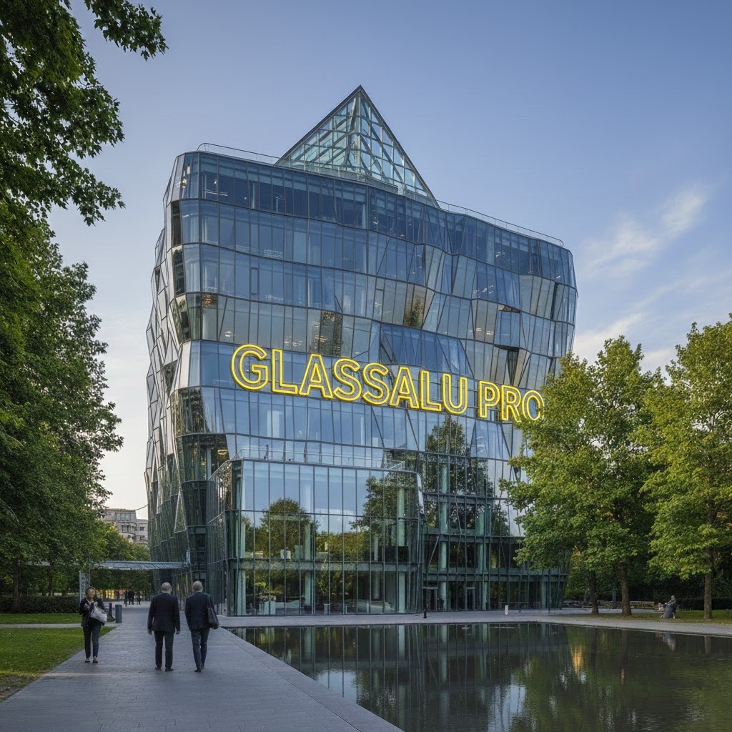 WYKONANIE FASADY W BIUROWCU